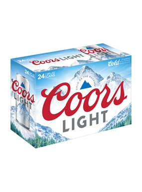 Coors Light 24 Pack (Cans)